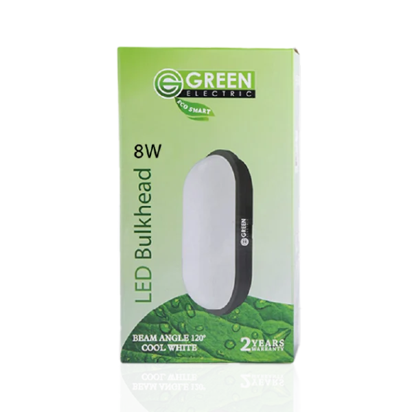 Green Electric Bulkhead Sensor 8W – Oval – Dazz Electric