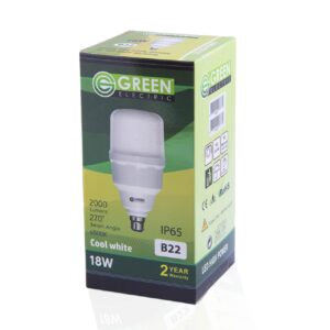 Green Electric Highpower Bulb - 18W
