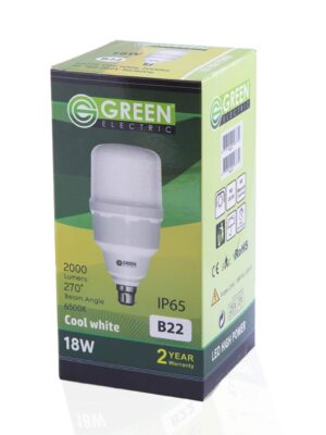 Green Electric Highpower Bulb - 18W