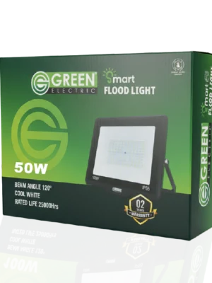 Green Electric Smart Flood Light - 50W