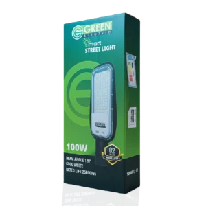 Green Electric Smart Street Light - Cool White