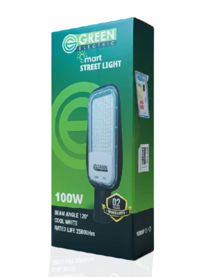 Green Electric Smart Street Light - Cool White