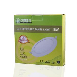 Standard Recessed Square Slim Panel - Cool White